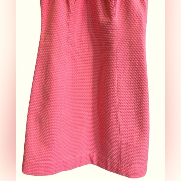 Lilly Pulitzer Vibrant Pink Dress with Gold Accents - Picture 14 of 15